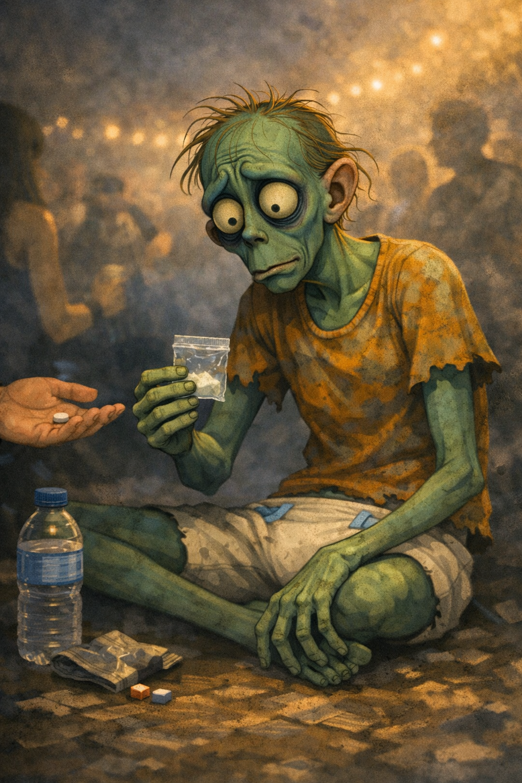 Early slip stage on Planet Drift