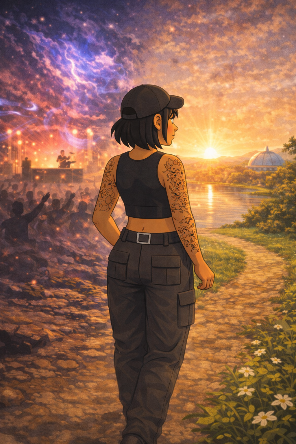 Miss K demonstrating balance and routine on Planet Plush