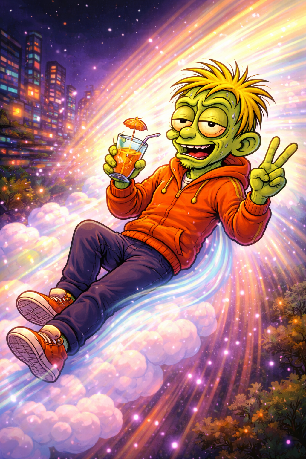 ZippE moved away, calm again, Planet Plush visible