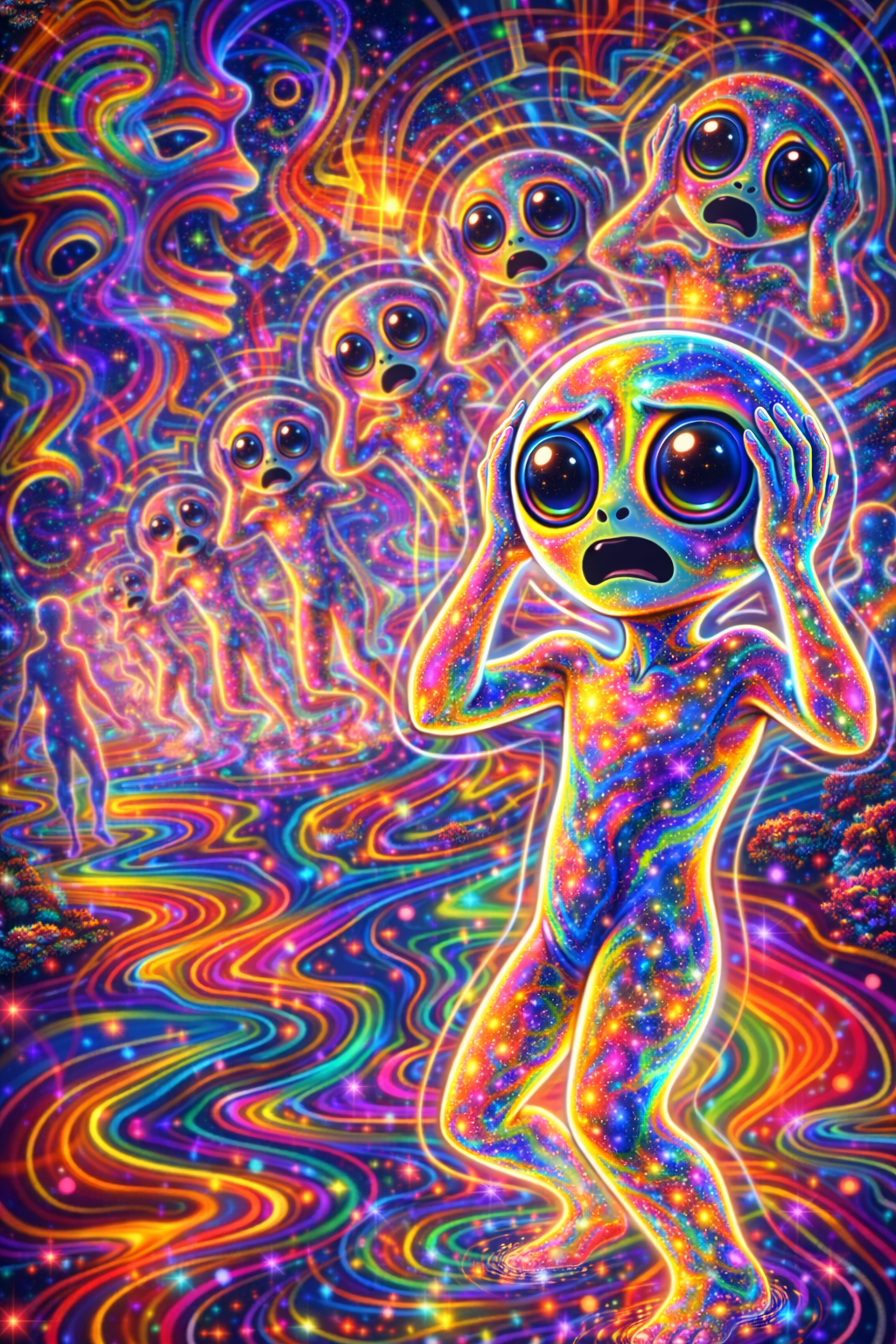 Overwhelm moment on Planet Woah