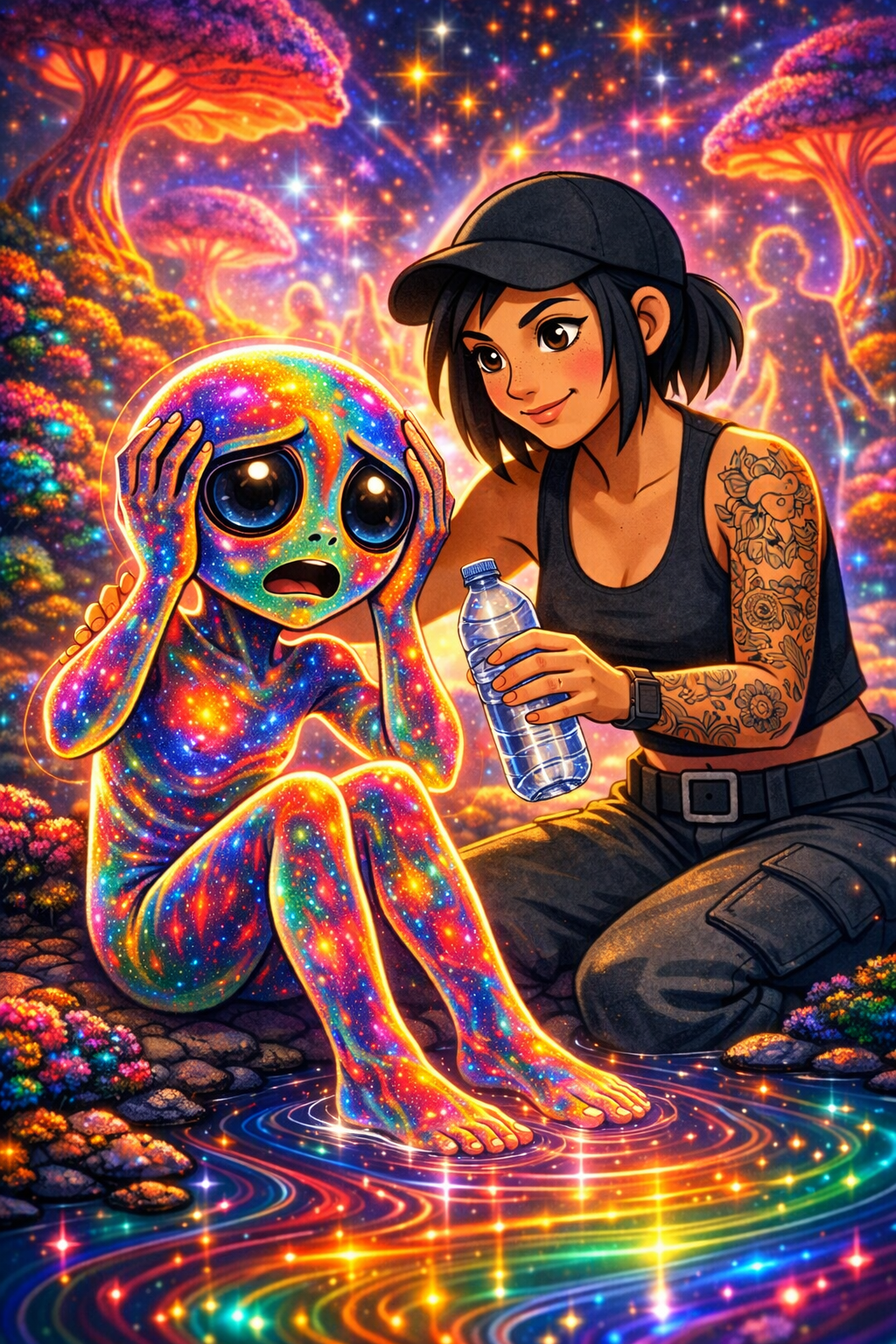 Miss K grounding and calming